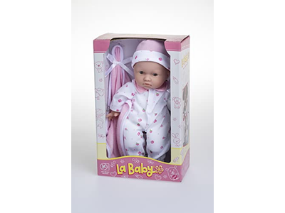 Caucasian Baby Doll Set – 11 Inch Soft Baby Doll