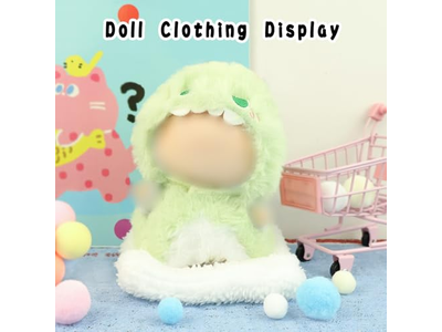 Clothes for Doll 17cm, for Doll Dress up Animal Style Outfits (NO Doll)