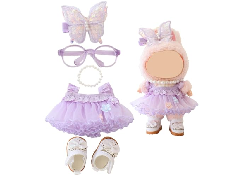 Clothes for Labubu Doll, for Labubu 15cm 17cm Doll