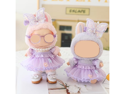 Clothes for Labubu Doll, for Labubu 15cm 17cm Doll