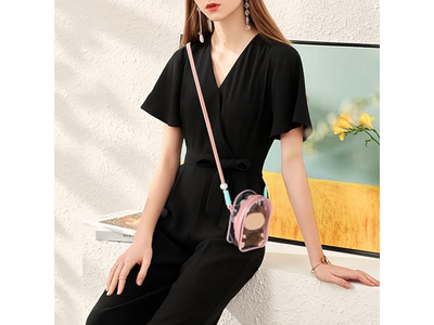 Crossbody Doll Storage Bag, Protective Case for Plush Doll