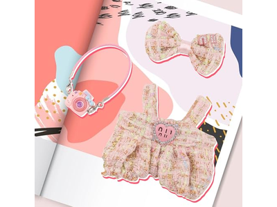 Doll Clothes 17cm Exquisite Luxury Designer Outfit Accessories Clothes