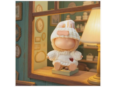 Doll Clothes Compatible with Labubu 2 Set Outfits(4 Pieces)