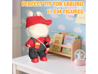 For Labubu Outfits,Clothes Set for 17cm Lububu Doll