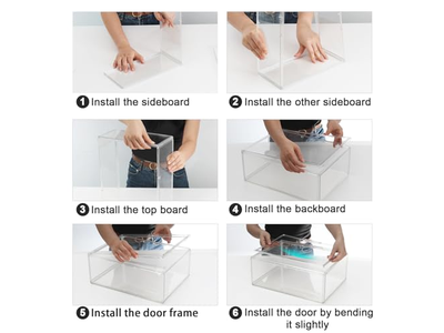 Suitable for Labubu acrylic transparent display cabinets