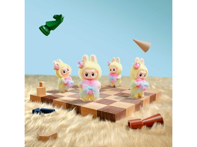 The Monsters Let's Checkmate Series-Vinyl Plush Hanging Card