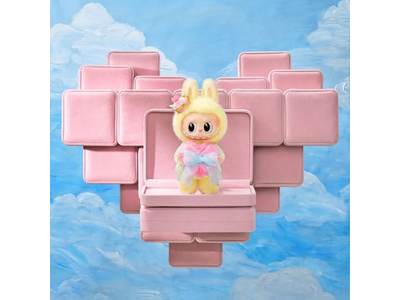 The Monsters Let's Checkmate Series-Vinyl Plush Hanging Card